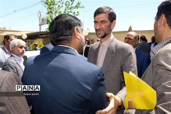 مراسم خداحافظی علیرضا نخعی از مسئولیت آموزش و پرورش سیستان و بلوچستان