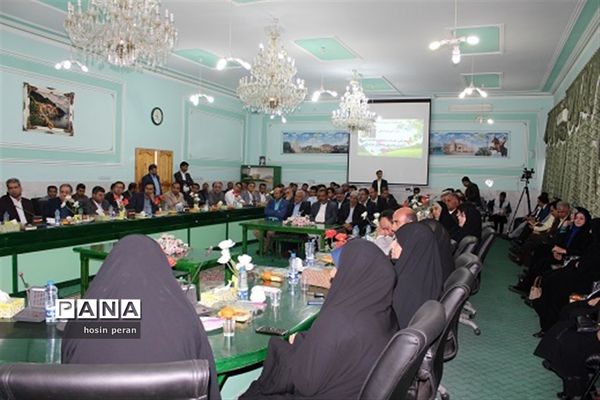 مراسم خداحافظی علیرضا نخعی از مسئولیت آموزش و پرورش سیستان و بلوچستان