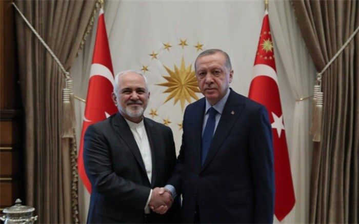ظریف با اردوغان دیدار کرد