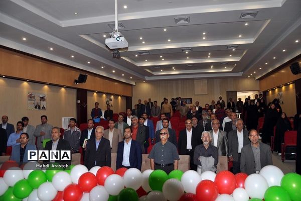 جشنواره خیرین مدرسه ساز شهرستان خوسف