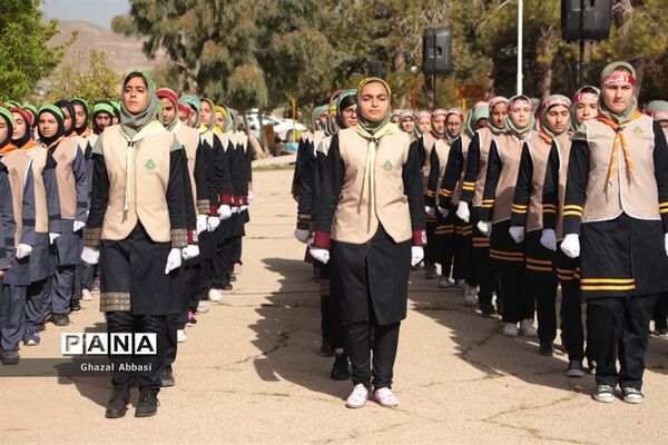 اردوی پایانی تشکیلات پیشتازان دختر ناحیه یک شیراز