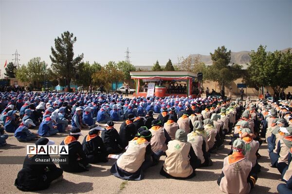 اردوی پایانی تشکیلات پیشتازان دختر ناحیه یک شیراز