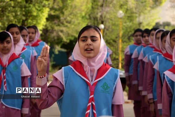 اردوی پایانی تشکیلات پیشتازان دختر ناحیه یک شیراز