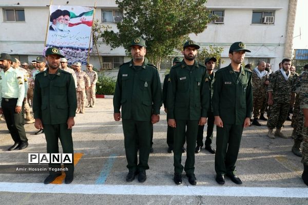 رژه روز ارتش در جزیره کیش