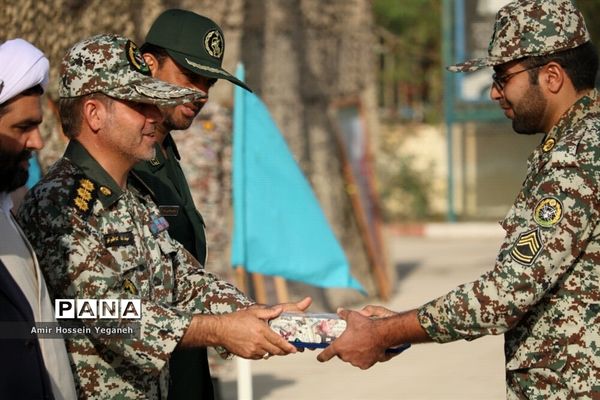 رژه روز ارتش در جزیره کیش