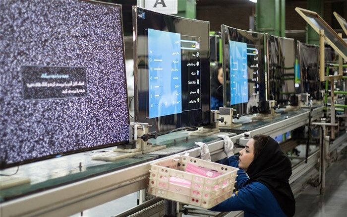 تولید 656.8 هزار دستگاه تلویزیون طی 10 ماه ابتدایی سال 97