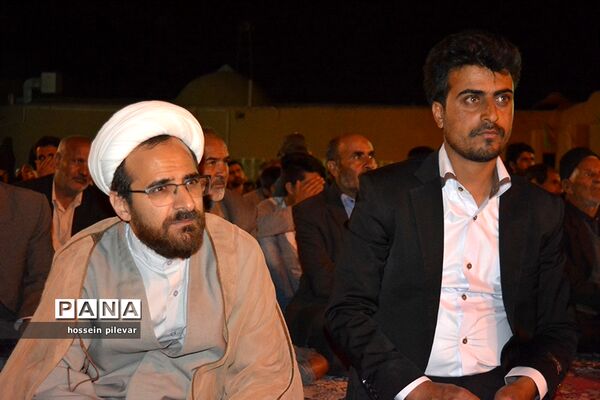 برپایی جشن میلاد در هیات صاحب الزمانی شهرستان خوسف