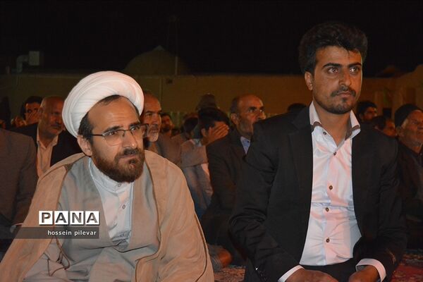 برپایی جشن میلاد در هیات صاحب الزمانی شهرستان خوسف