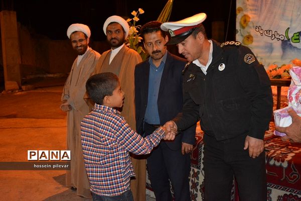 برپایی جشن میلاد در هیات صاحب الزمانی شهرستان خوسف