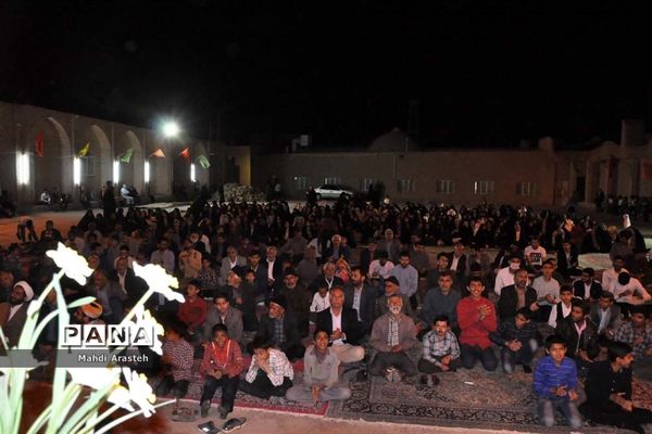 جشن میلاد امام زمان (عج) درهیئت صاحب الزمانی شهرستان خوسف