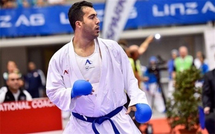 کسب مدال طلای لیگ جهانی کاراته توسط دلاورمرداسلامشهری