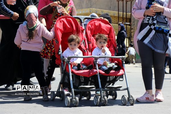 راهپیمایی بزرگ منتظران مهدی{عج} در شیراز