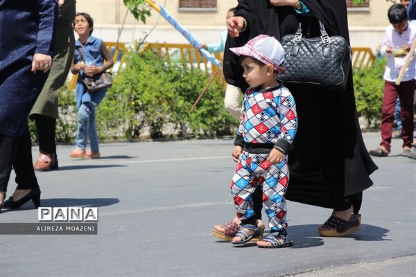 راهپیمایی بزرگ منتظران مهدی{عج} در شیراز