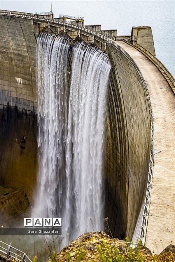 سد شهید رجایی (سلیمان تنگه) در ساری