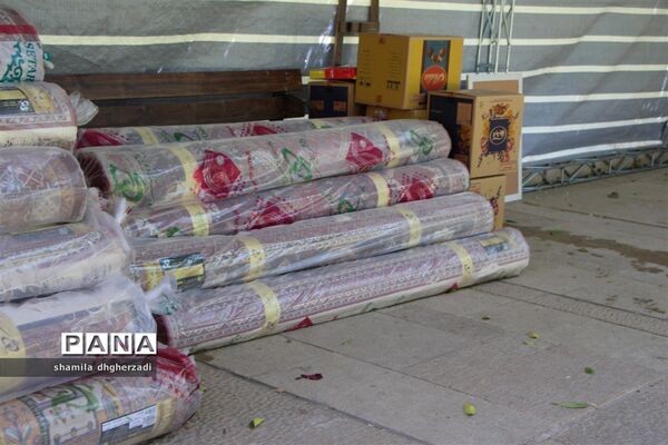 آیین گلباران آرامگاه سعدی  و دیدار با خانواده سیل زدگان در یادروز این شاعر پرآوازه