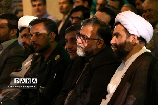 مراسم گرامیداشت سالروز تاسیس سپاه پاسداران انقلاب اسلامی با حضور آیت الله خاتمی در جزیره کیش