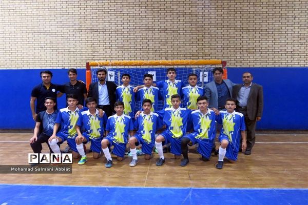 فینال مسابقات فوتسال دانش‌آموزان متوسطه اول خوزستان