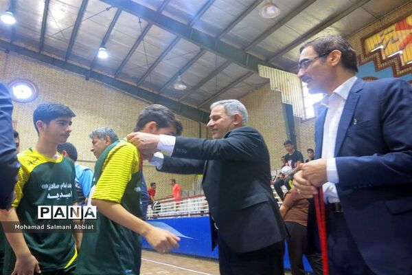 فینال مسابقات فوتسال دانش‌آموزان متوسطه اول خوزستان
