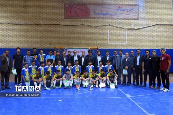 فینال مسابقات فوتسال دانش‌آموزان متوسطه اول خوزستان