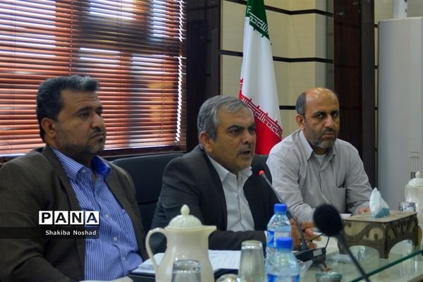 جلسه تعامل و هماهنگی سازمان بسیج فرهنگیان سپاه امام صادق (ع) استان بوشهر