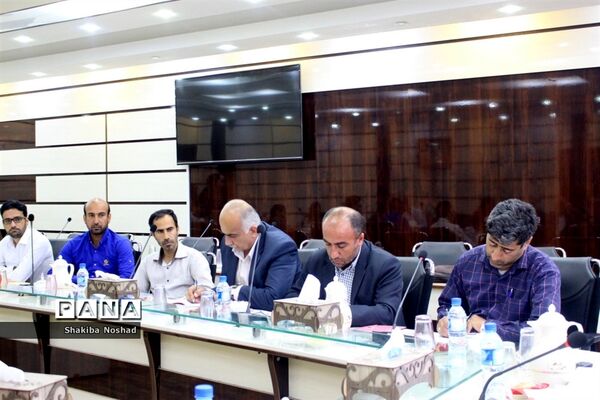 جلسه تعامل و هماهنگی سازمان بسیج فرهنگیان سپاه امام صادق (ع) استان بوشهر