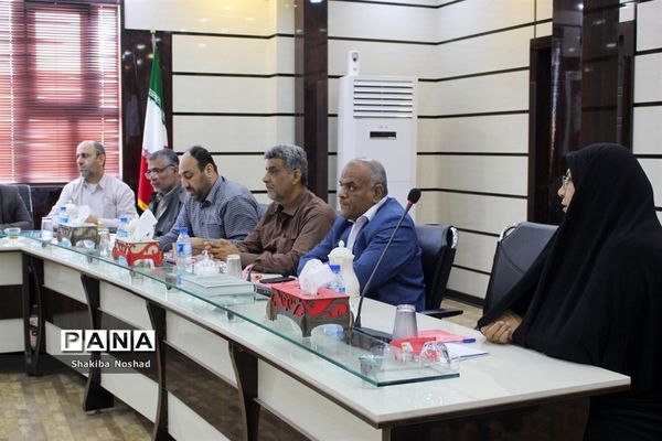 جلسه تعامل و هماهنگی سازمان بسیج فرهنگیان سپاه امام صادق (ع) استان بوشهر