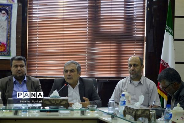 جلسه تعامل و هماهنگی سازمان بسیج فرهنگیان سپاه امام صادق (ع) استان بوشهر