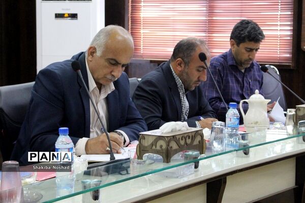 جلسه تعامل و هماهنگی سازمان بسیج فرهنگیان سپاه امام صادق (ع) استان بوشهر