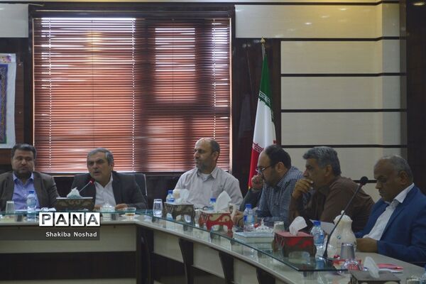 جلسه تعامل و هماهنگی سازمان بسیج فرهنگیان سپاه امام صادق (ع) استان بوشهر