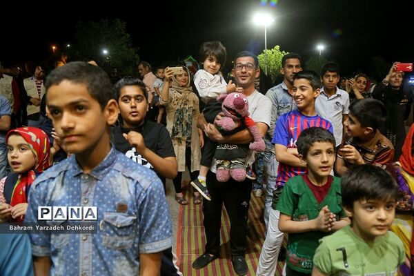 تماشاخانه سیار کانون کشور در پارک شهید سبحانی اهواز