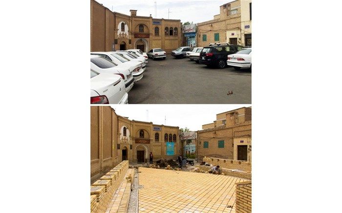 احیای مرکز محله گذر قلعه در بافت تاریخی قم