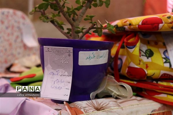 حس خوب زندگی؛ نمایشگاه دست سازه های دانش آموزان با نیازهای ویژه