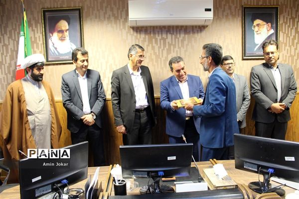 آیین تودیع ومعارفه رئیس اداره قرآن، عترت و نماز اداره کل آموزش و پرورش  استان فارس