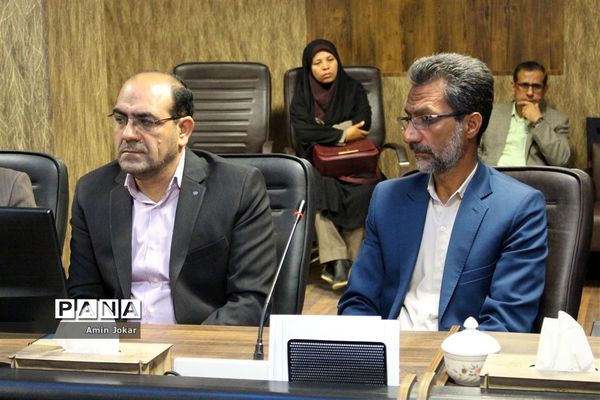 آیین تودیع ومعارفه رئیس اداره قرآن، عترت و نماز اداره کل آموزش و پرورش  استان فارس