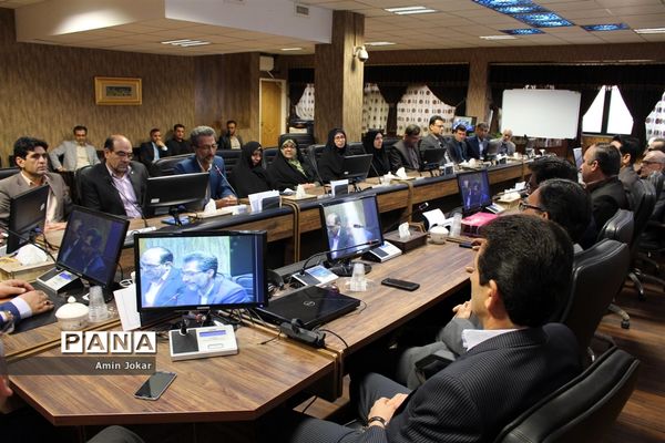 آیین تودیع ومعارفه رئیس اداره قرآن، عترت و نماز اداره کل آموزش و پرورش  استان فارس