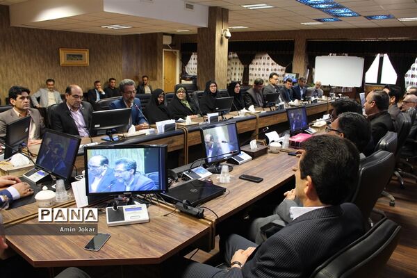 آیین تودیع ومعارفه رئیس اداره قرآن، عترت و نماز اداره کل آموزش و پرورش  استان فارس