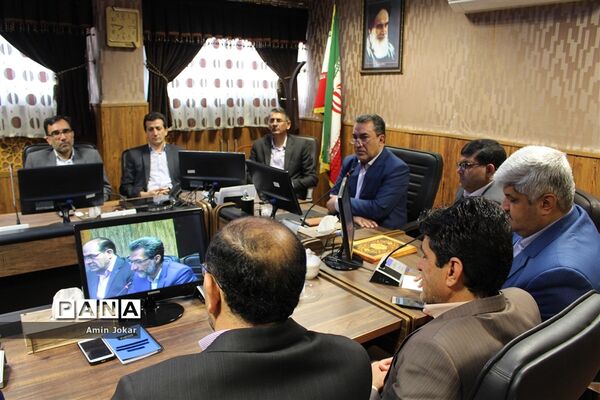 آیین تودیع ومعارفه رئیس اداره قرآن، عترت و نماز اداره کل آموزش و پرورش  استان فارس