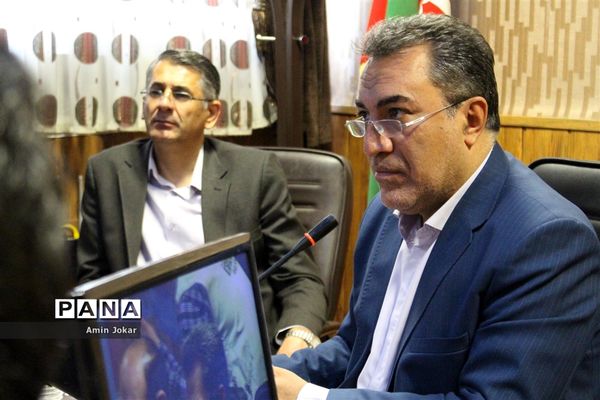 آیین تودیع ومعارفه رئیس اداره قرآن، عترت و نماز اداره کل آموزش و پرورش  استان فارس