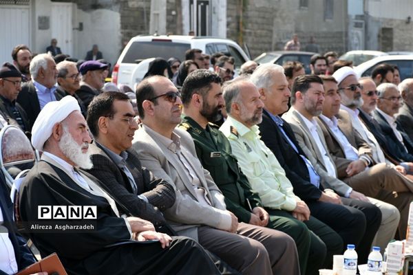 آیین افتتاح 5 پروژه عمرانی در بابلسر