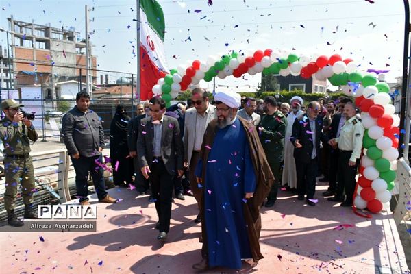 آیین افتتاح 5 پروژه عمرانی در بابلسر