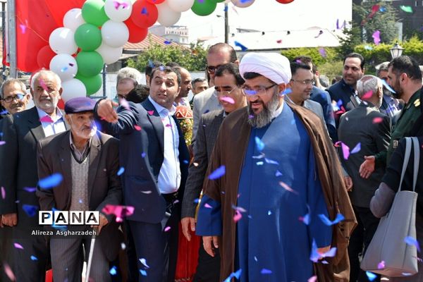 آیین افتتاح 5 پروژه عمرانی در بابلسر