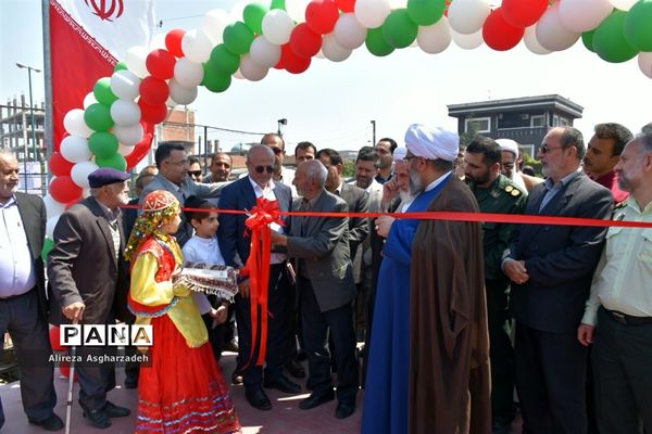 آیین افتتاح 5 پروژه عمرانی در بابلسر