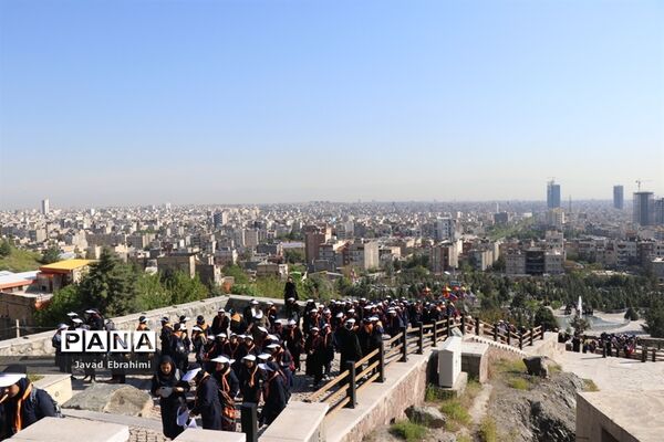 همایش بزرگ کوهپیمایی پیشتازان سازمان دانش‌آموزی خراسان رضوی-1