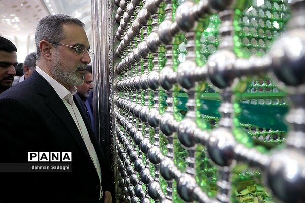 مراسم تجدید میثاق فرهنگیان با آرمان‌های امام خمینی (ره)
