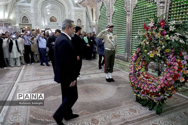 مراسم تجدید میثاق فرهنگیان با آرمان‌های امام خمینی (ره)