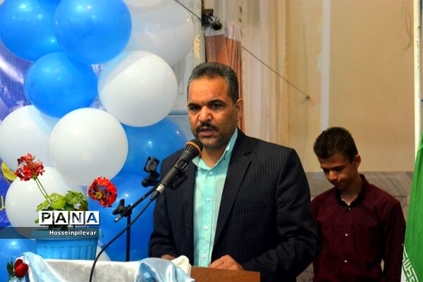 برگزاری جشن تکلیف دبیرستان شهید نواب صفوی بیرجند در مسجد  جامع توحید