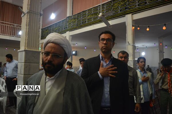 برگزاری جشن تکلیف دبیرستان شهید نواب صفوی بیرجند در مسجد  جامع توحید