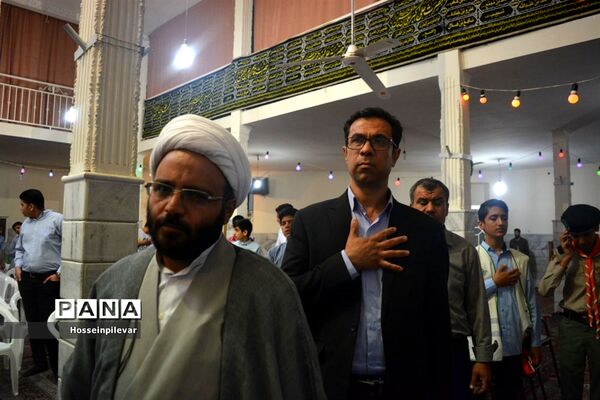 برگزاری جشن تکلیف دبیرستان شهید نواب صفوی بیرجند در مسجد  جامع توحید