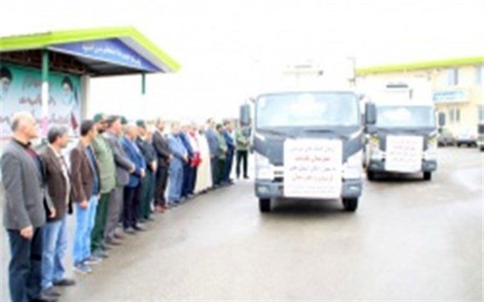 ارسال دومین محموله کمک‌های مردمی پلدشت به مناطق سیل‌زده