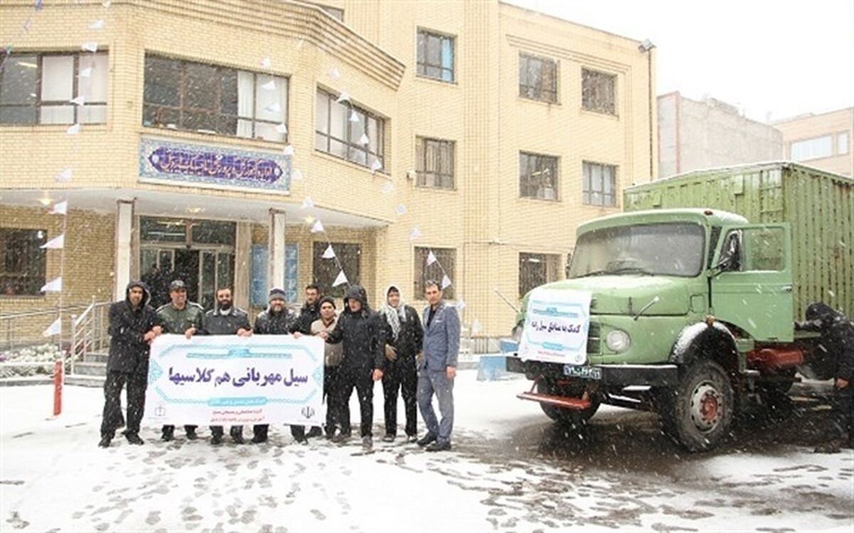 کمک 130 میلیون تومانی آموزش و پرورش ناحیه یک اردبیل به سیل زدگان